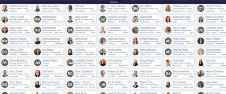 Blurred image of Counsel Spotlight partner profiles